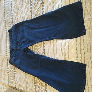 Vintage blue jean utility trousers